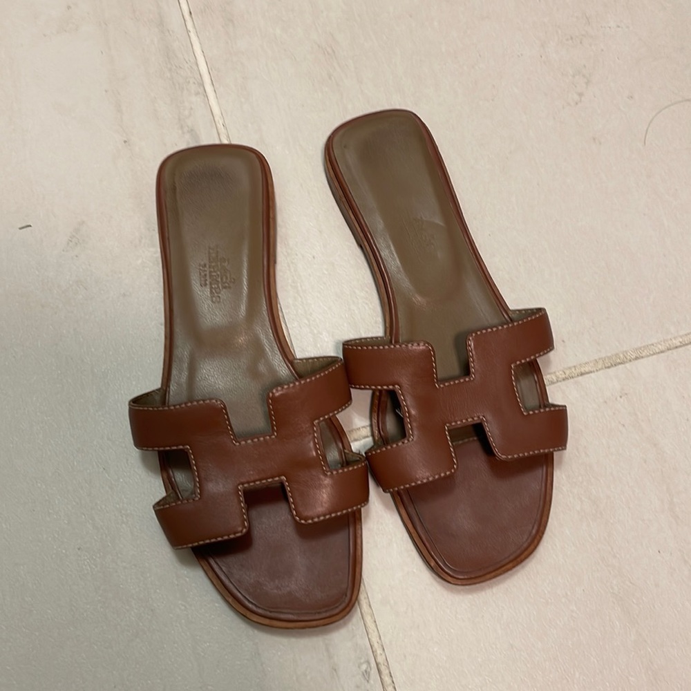 Hermes Oran Sandals